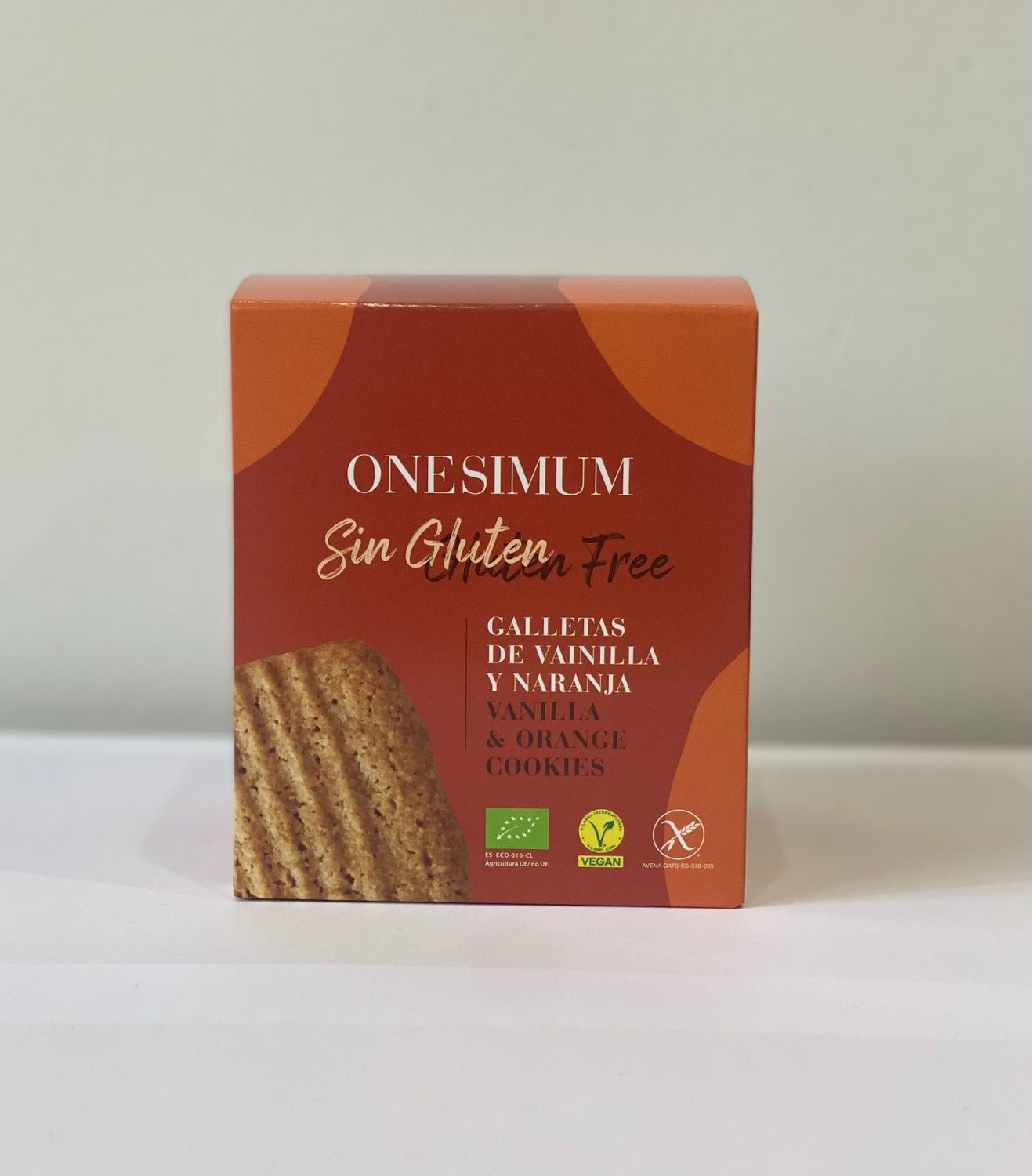 Galletas SIN GLUTEN de Vainilla y Naranja