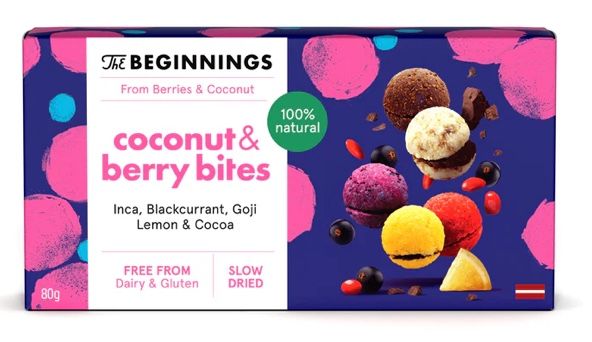 Coconut Berry Bites