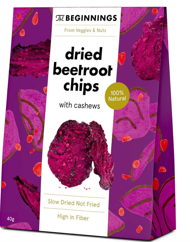 Dehydrated beet chips