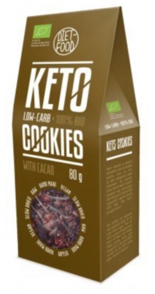 Keto Cookies with Organic Cocoa Flavor from Diet Food - cookies