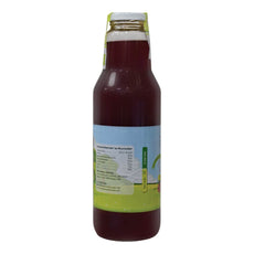 Organic cherry and apple juice