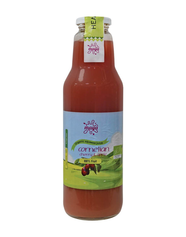 Organic cornelian cherry & apple juice