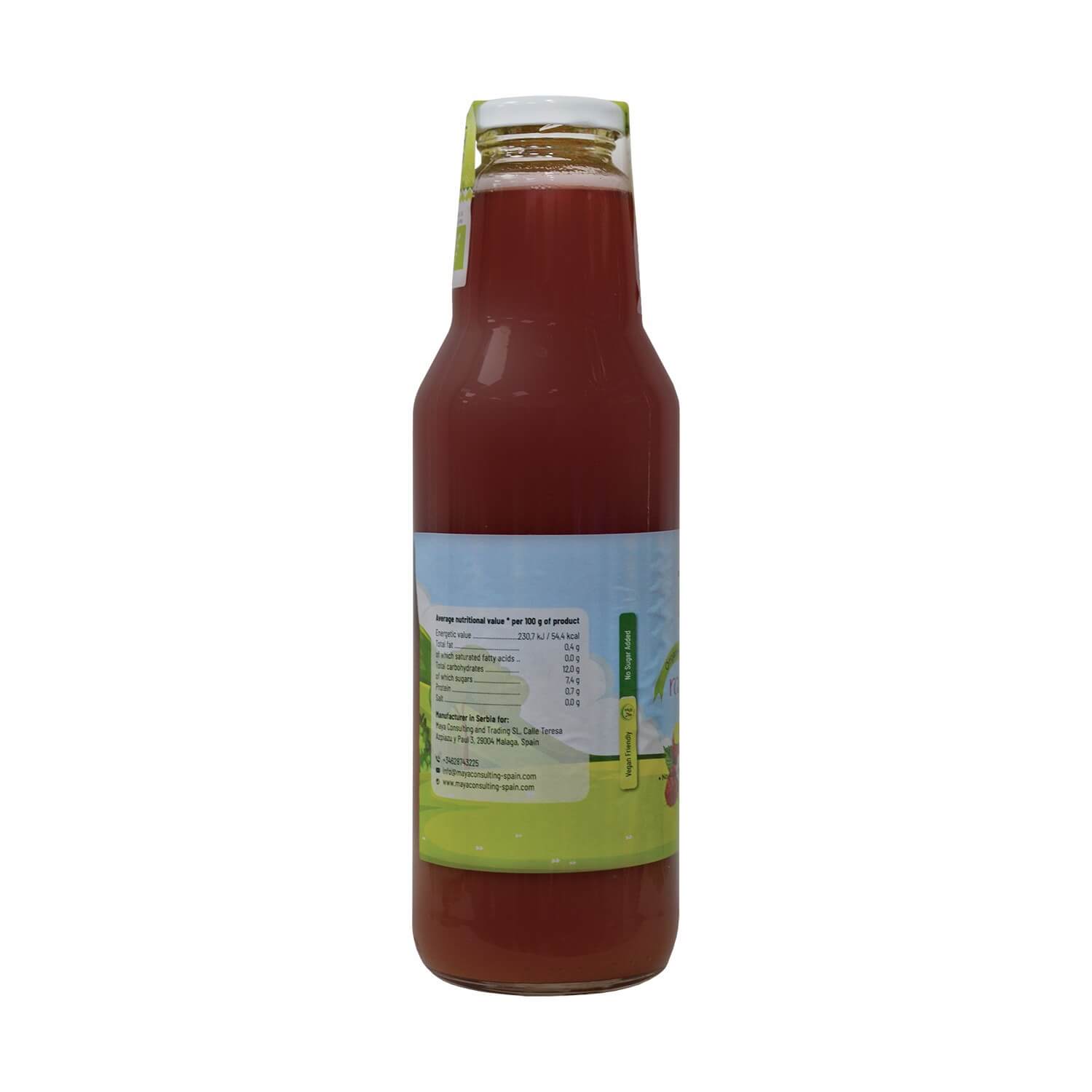 Organic Raspberry and Apple Juice