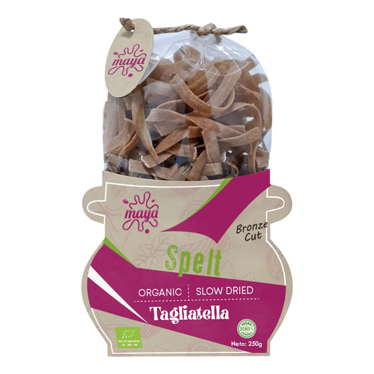 Spelt Tagliatelle – Slow Dried, Bronze Cut – 250g