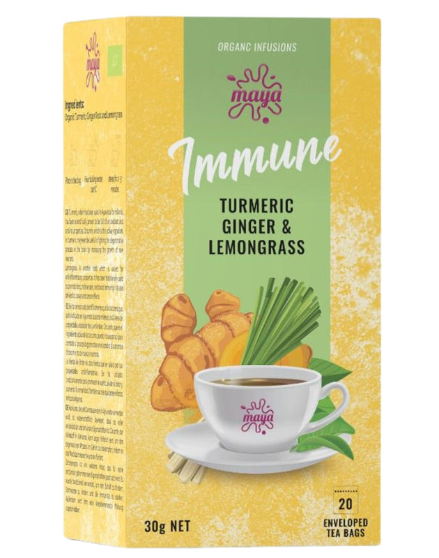 Té de Cúrcuma, hierba limón y jengibre