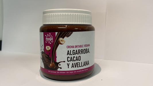 ALGARROBA, CACAO Y AVELLANA